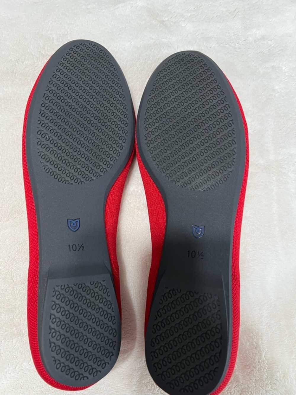 NIB Rothy’s Lounge Loafer Bombshell Red Size 10.5 - Picture 12 of 12